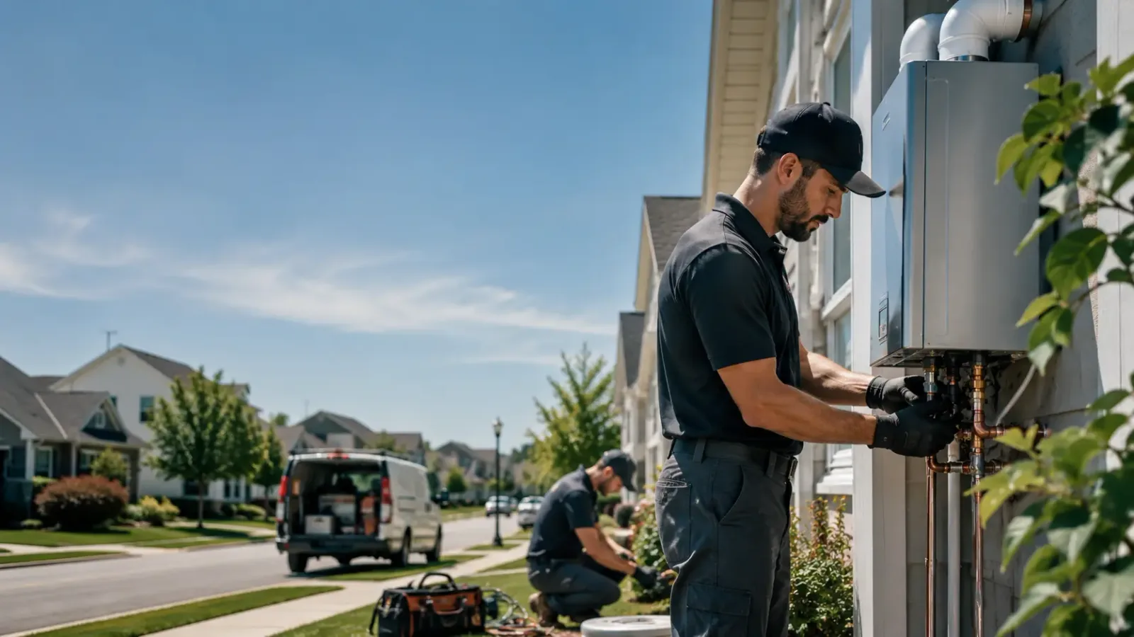 Tankless Water Heater Installation in Marion, OH